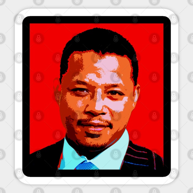 terrence howard Sticker by oryan80